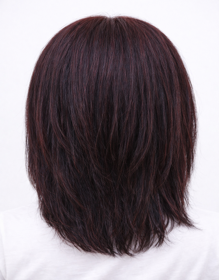 Peruca par natural mediu BARBARA 26 - imagine 3
