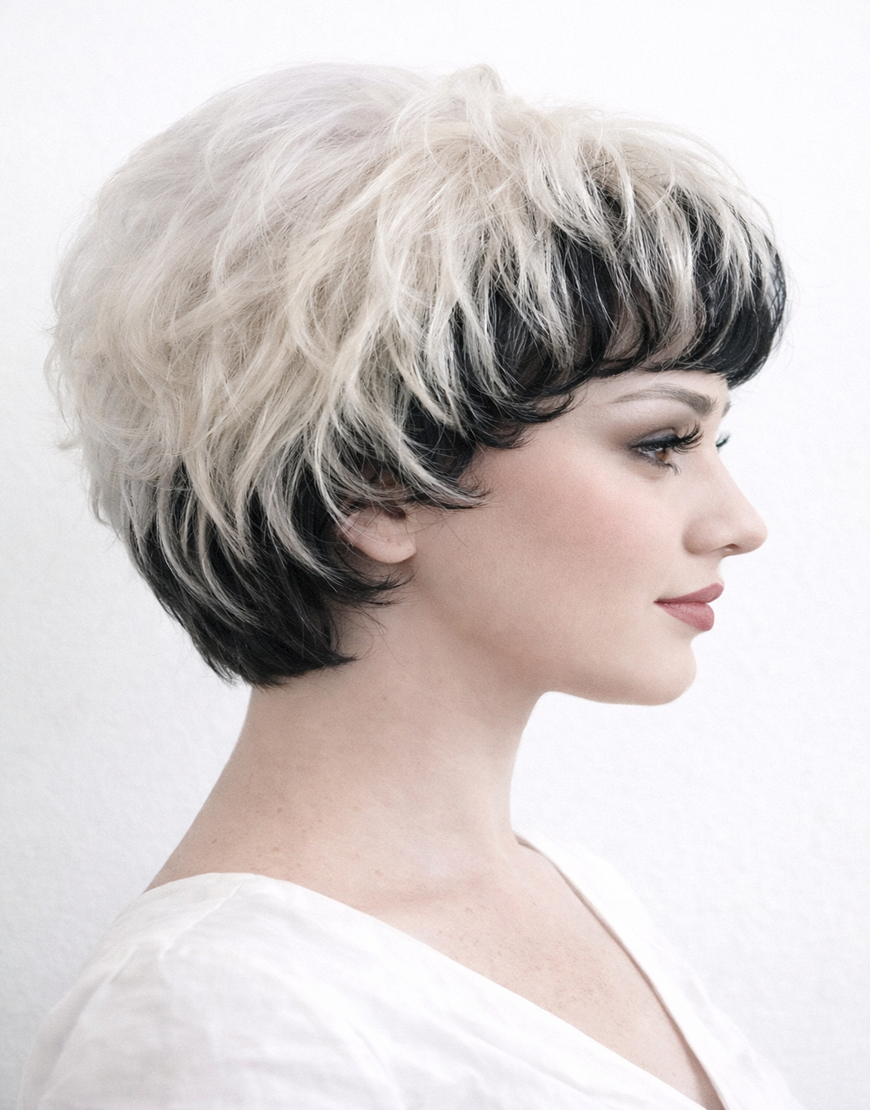 Peruca par natural CRUELLA 43 - imagine 3