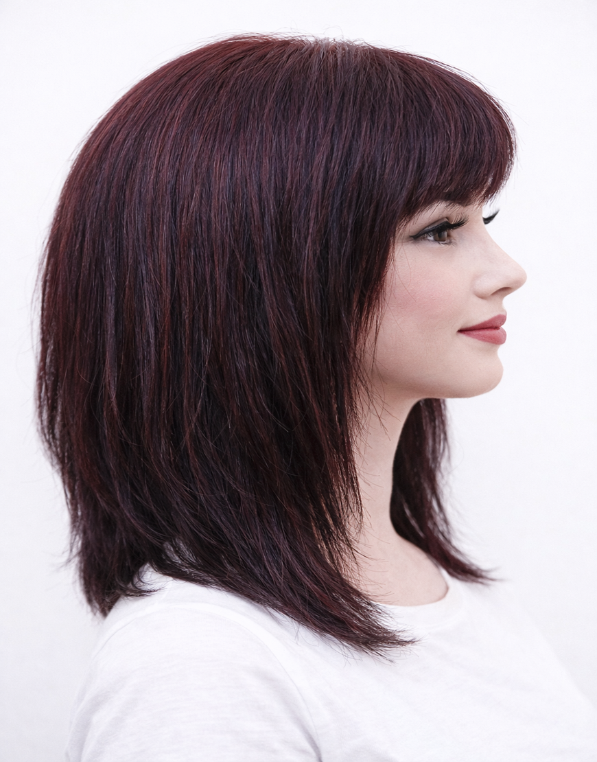 Peruca par natural mediu BARBARA 26 - imagine 2
