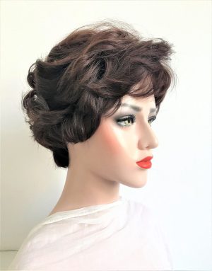 peruca par natural scurt